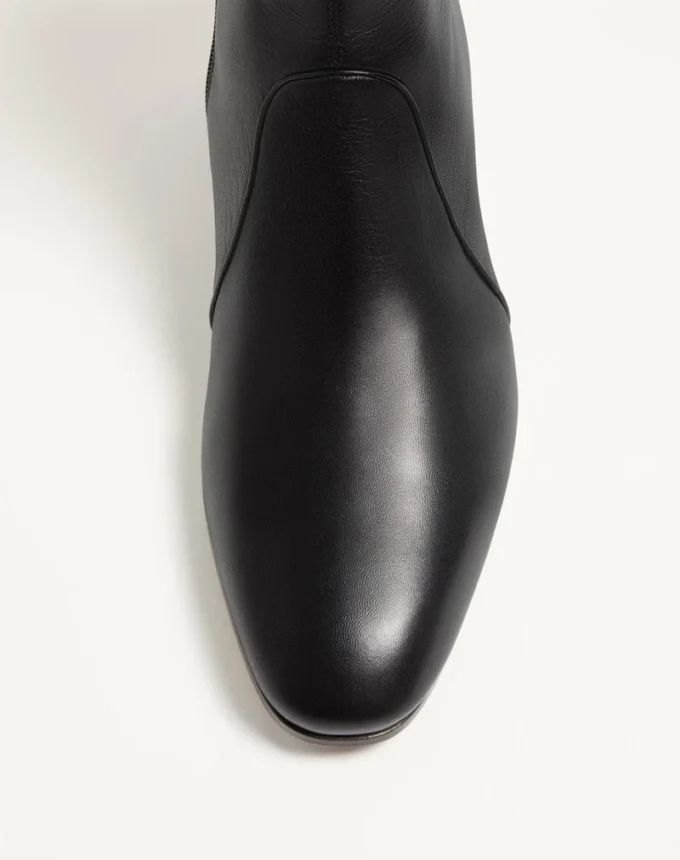 Ghete Pat din piele de capră