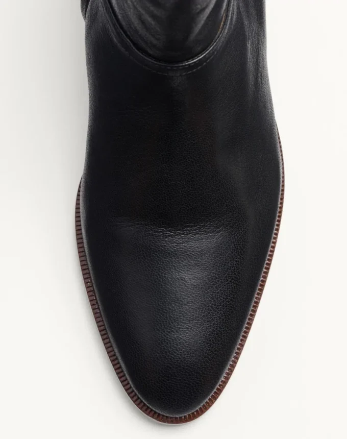 Ghete Pat din piele de capră