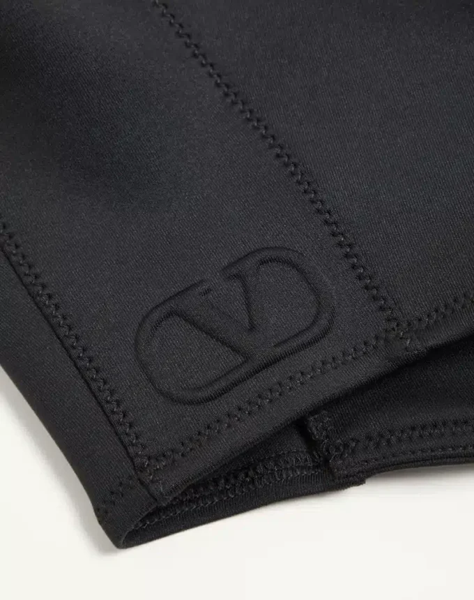 Glugă din jersey VLogo Signature cu fermoar