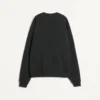Hanorac din bumbac cu guler rotund și patch Chez Valentino