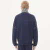 Hanorac Valentino din acetat cu fermoar și imprimeu Tout La V încrustat Hanorac Valentino din acetat cu fermoar și imprimeu Tout La V încrustat