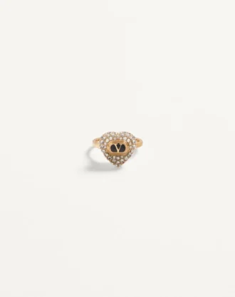 Inel Coeur Royal din metal, email și cristale Swarovski® Inel Coeur Royal din metal, email și cristale Swarovski®