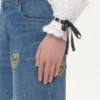 Inel Ovalette din metal și cristale Swarovski®