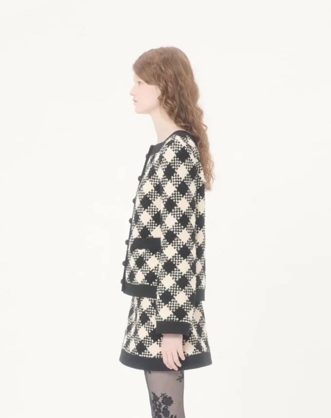 Jacheta Damier Tweed Jacheta Damier Tweed