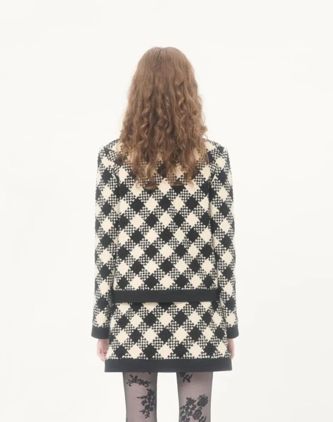 Jacheta Damier Tweed Jacheta Damier Tweed