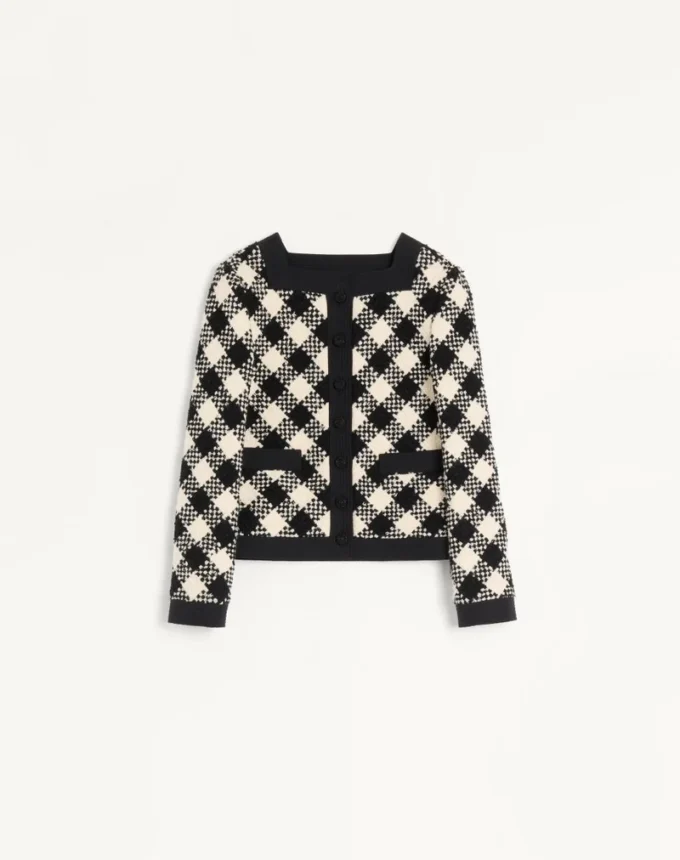 Jacheta Damier Tweed Jacheta Damier Tweed