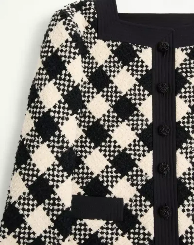 Jacheta Damier Tweed Jacheta Damier Tweed