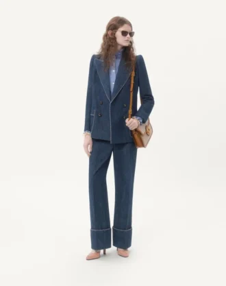 Jacheta din denim Chambray