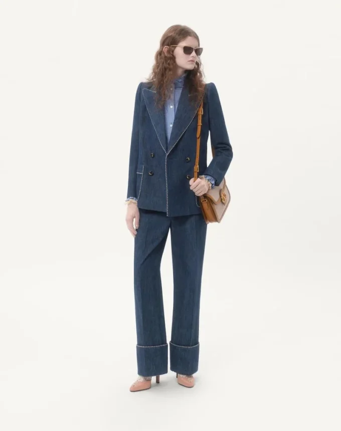 Jacheta din denim Chambray Jacheta din denim Chambray