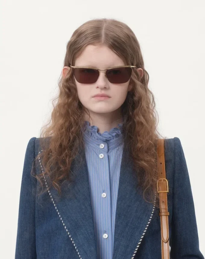 Jacheta din denim Chambray Jacheta din denim Chambray