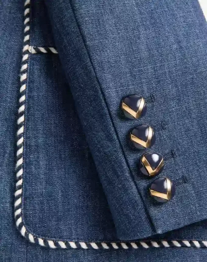Jacheta din denim Chambray Jacheta din denim Chambray