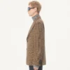 Jacheta din lână cu un singur rând de nasturi și model Glen Plaid de la Valentino Jacheta din lână cu un singur rând de nasturi și model Glen Plaid de la Valentino