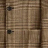 Jacheta din lână cu un singur rând de nasturi și model Glen Plaid de la Valentino Jacheta din lână cu un singur rând de nasturi și model Glen Plaid de la Valentino