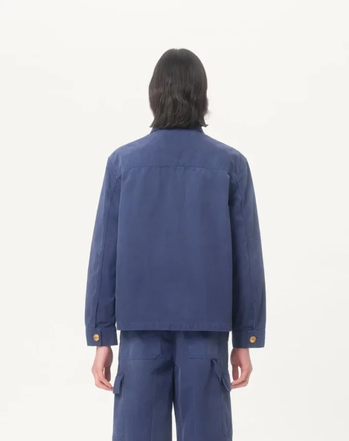 Jacheta safari din denim Jacheta safari din denim