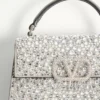 Mini geantă de mână Vsling cu broderie strălucitoare Mini geantă de mână Vsling cu broderie strălucitoare