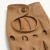 Mănuși fără degete din piele nappa Vlogo Signature
