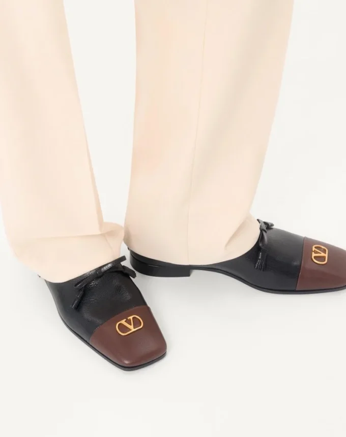 Mocasini Babouchoes din piele de ied Mocasini Babouchoes din piele de ied