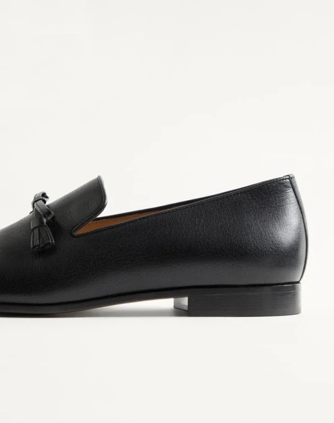 Mocasini Babouchoes din piele de ied Mocasini Babouchoes din piele de ied
