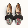 Mocasini Bowow din țesătură jacquard