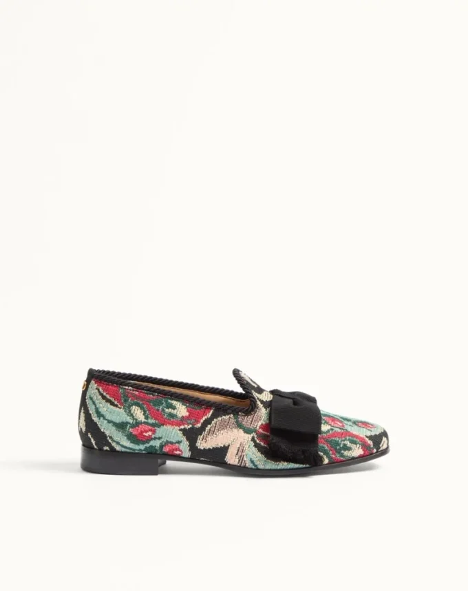 Mocasini Bowow din țesătură jacquard