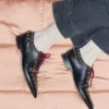 Mocasini Derby din piele de vițel Mocasini Derby din piele de vițel