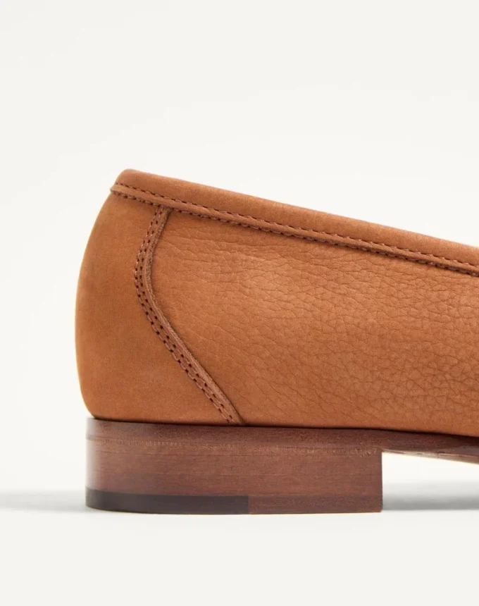 Mocasini din piele de căprioară suede cu detaliu VLogo Signature