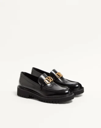 mocasini din piele de viel cu logo 2 330x417 - Mocasini din piele de vițel cu logo