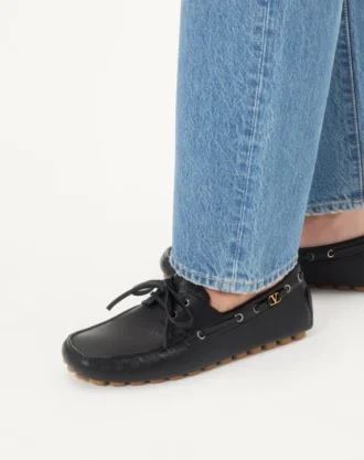Mocasini Driver Fastaway din piele de bivol