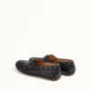 Mocasini Driver Fastaway din piele de bivol