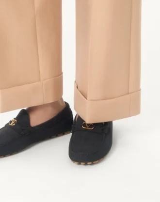 Mocasini Driver Fastaway din piele de căprioară