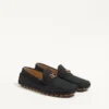Mocasini Driver Fastaway din piele de căprioară
