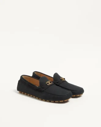 Mocasini Driver Fastaway din piele de căprioară