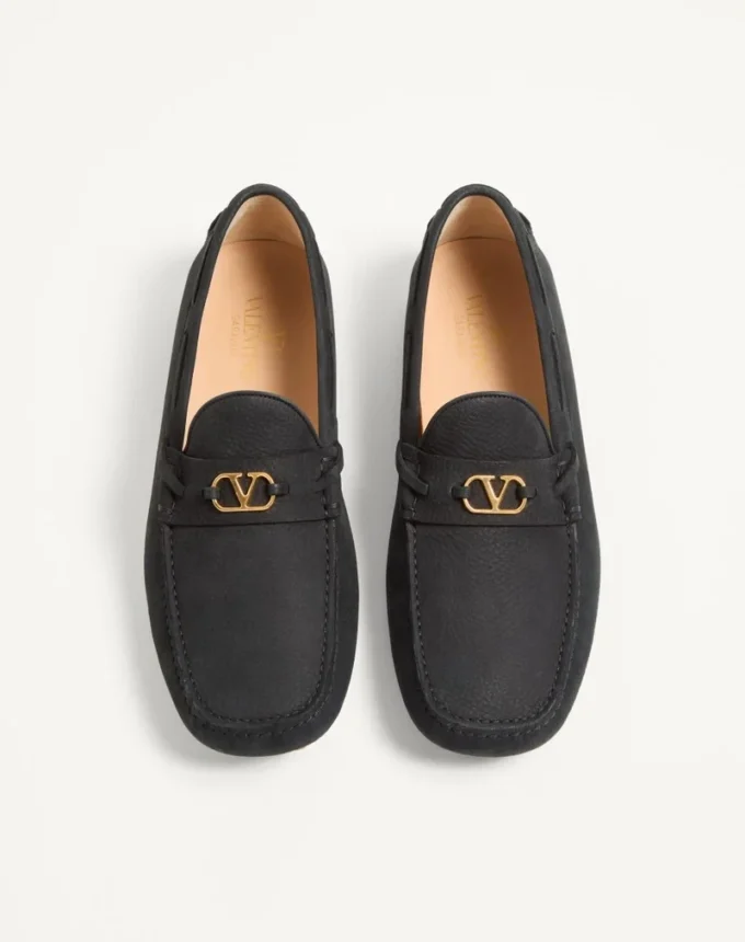 Mocasini Driver Fastaway din piele de căprioară