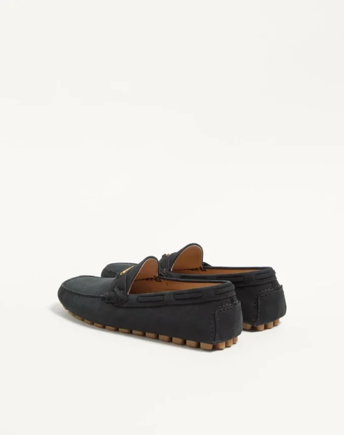 Mocasini Driver Fastaway din piele de căprioară