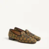 Mocasini Les Alcôvettes din țesătură jacquard