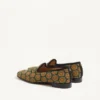 Mocasini Les Alcôvettes din țesătură jacquard