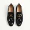 Mocasini Vaniteux din piele de vițel și piele despicată Mocasini Vaniteux din piele de vițel și piele despicată