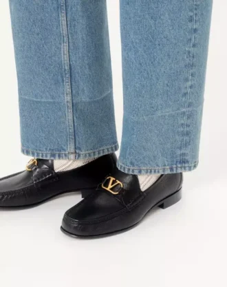 Mocasini Vlogo Signature din piele de bivol