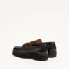 Mocasini VLogo Signature din piele de bivol