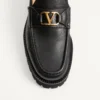Mocasini VLogo Signature din piele de bivol