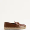 Mocasini Vlogo Signature din piele de vițel 20 mm
