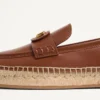 Mocasini Vlogo Signature din piele de vițel 20 mm