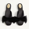 Mule din satin Reinette