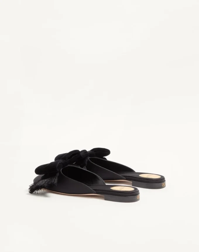 Mule din satin Reinette