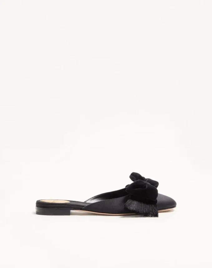 Mule din satin Reinette