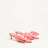Mule din satin Yolande 45 mm Mule din satin Yolande 45 mm
