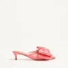Mule din satin Yolande 45 mm Mule din satin Yolande 45 mm