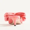 Mule din satin Yolande 45 mm Mule din satin Yolande 45 mm