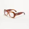 Ochelari dreptunghiulari din acetat, în stilul anilor ’70 Ochelari dreptunghiulari din acetat, în stilul anilor ’70