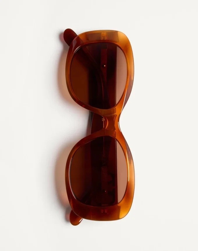 Ochelari dreptunghiulari din acetat, în stilul anilor ’70 Ochelari dreptunghiulari din acetat, în stilul anilor ’70